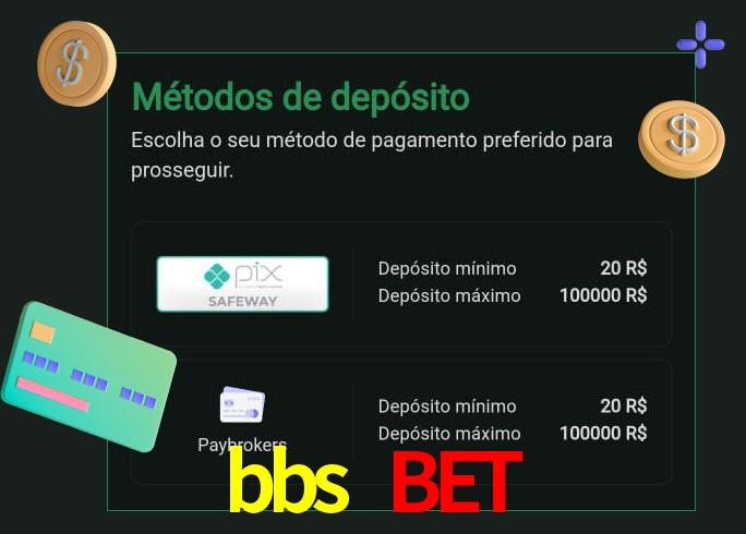 O cassino bbs bet oferece uma grande variedade de métodos de pagamento